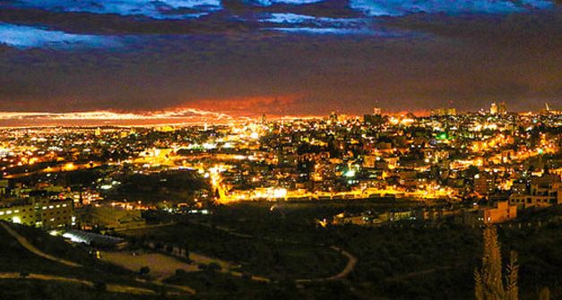 Jerusalem by Night featuring Mahane Yehuda Market