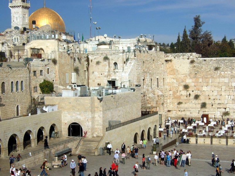 The Wailing Wall in Jerusalem