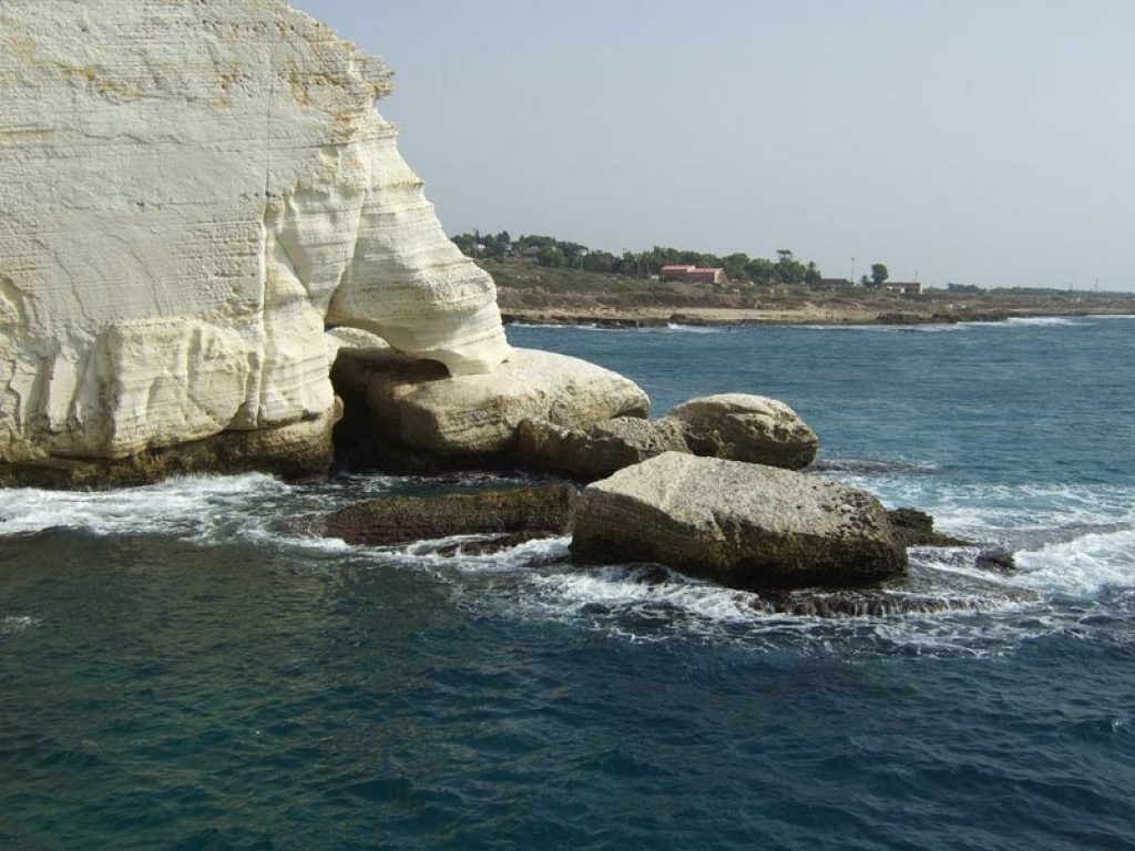 The white cliffs of Rosh HaNikra