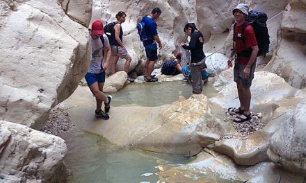 Wadi Dargot - water pools