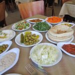 Delicious Selection of Middle Eastern Salads